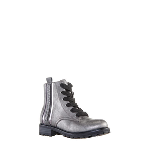 Stivaletto da Combattimento Nina Sabira Pewter Shimmer, Stile Desert, in Vera Pelle, Fodera in EVA Leggera, Taglia 10 M, per Estate e Inverno - Product Image 1