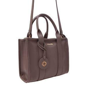 กระเป๋าถือมิงค์ CNT20040 รุ่น Floter Aker Monogram ลายละเอียด ทำจากหนังวัวลายเม็ด - Product Image 5