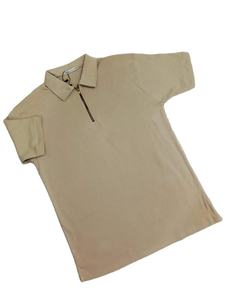 Camisetas de Algodón 100% de Punto, de Manga Corta, Casuales y Elegantes, Antiarrugas, Transpirables y de Secado Rápido para Hombre y Mujer, Venta al por Mayor de Fábrica - Product Image 3