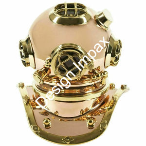 Casco de Buceo Náutico, Decoración Moderna para el Hogar, Adorno de Mesa para Sala de Estar, Casco de Buceo de Barco, Precio de Fábrica - Product Image 2
