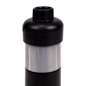 Borne de délimitation flexible 30 x 8 cm noire, lot de 5 – Outil de contrôle des foules - Product Image 5