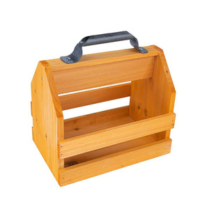 Portador de abrebotellas de madera para cerveza, organizador de almacenamiento de bebidas, soporte de playa, regalos de cerveza para hombres para exportaciones - Product Image 6