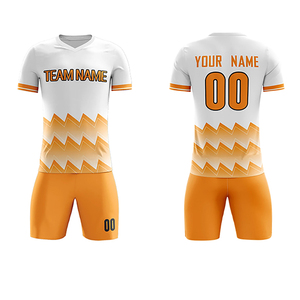 2026 Custom Soccer Jersey Set High Quality Team Football Uniform 100% Polyester Breathable Soccer Kit Training Match Wear - Product Image 5