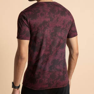 เสื้อยืดผู้ชายสไตล์ปากีสถานทรงหลวมดีไซน์ใหม่ผ้า100% - Product Image 3