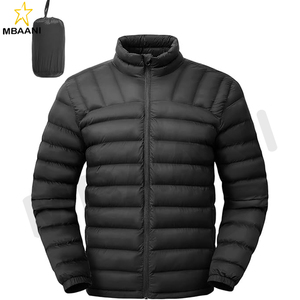 Blouson matelassé pour homme, léger, pliable, résistant à l'eau - Product Image 1