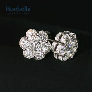 ต่างหูเงิน925สไตล์ฮิปฮอปสีเงินสเตอร์ลิงสำหรับผู้ชายลดกระหน่ำ - Product Image 3