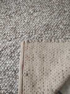 Alfombra Dhurrie tejida a mano de lana duradera gruesa a precio de fabricante, hilo Natural sin teñir, tamaño grande para interiores - Product Image 5