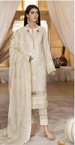 Nuevo diseñador indio paquistaní bordado impreso Salwar Kameez traje césped Kurti colección para fiesta temporada invierno y verano - Product Image 3