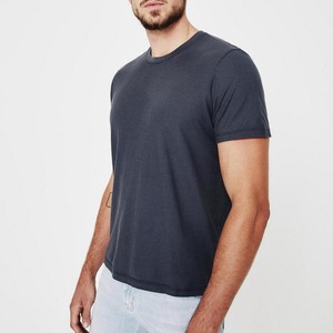 Camiseta de cuello redondo para hombre-Pre Shrunk Soft Fitted Premium Classic Tee Camisetas Hombres - Product Image 6