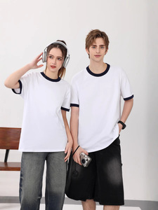 T-shirt blanc col en O sublimation de haute qualité 100% coton 210GSM impression personnalisée pour hommes livraison DDP vente en gros d'été - Product Image 3