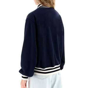 Vente en gros de haute qualité femmes Varsity Jacket Baseball Letterman Manteau Fashion College Style Streetwear avec logo personnalisé - Product Image 2