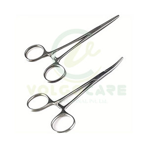 Excelente calidad hecho con abrazadera de fórceps hemostático de soporte de aguja quirúrgica dental médica de acero inoxidable - Product Image 1