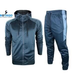 ชุดเซ็ตเสื้อผ้าผู้ชาย 2 ชิ้น เสื้อสเวตเชิ้ตคอกลมและกางเกงวอร์มขายาว ชุดลำลอง - Product Image 1