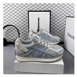 Zapatillas Deportivas de Verano 2025, Versión de Piel Vacuna, Nuevas, de Cuero Genuino, Transpirables, para Mujer, Modernas, para Fitness y Caminar - Product Image 4