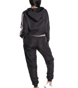 Veste coupe-vent pour femme, best-seller de l'hiver, manches longues, à capuche, imperméable, logo et couleur personnalisés, streetwear de haute qualité - Product Image 2