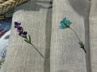 Vente en gros directe d'usine et exportation de serviettes faites à la main de couleur unie en coton brodé de lin pour les mariages fêtes de noël