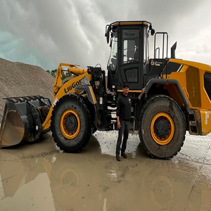 Potente cargador de ruedas motrices 4x4 construido para terrenos difíciles y cargas pesadas para construcción y uso industrial - Product Image 6