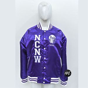 OEM Design Streetwear Baseball Polyester <b>Jacket</b> Men Chenille Embroidery High Quality Custom Fashion Trendy Double Breasted - Product Image 1
