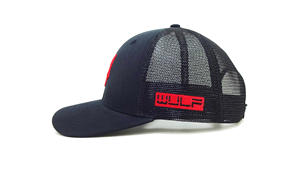 Chapeaux de camionneur vierges forme personnalisée casquettes Snapback maille broderie personnalisée 3D Wulf Logo meilleur fournisseur de chapeaux usine du Vietnam - Product Image 4