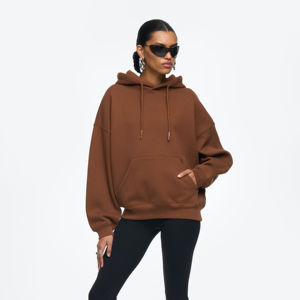 Sudaderas de manga larga con estilo para mujer de alta calidad, superventas, cálidas, de invierno, con capucha de gran tamaño, logotipo frontal, venta al por mayor, servicio OEM - Product Image 5