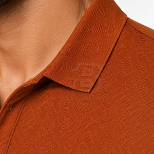 Polo tendance pour homme, style décontracté, tissu respirant, coupe moderne, en vente en ligne - Product Image 5