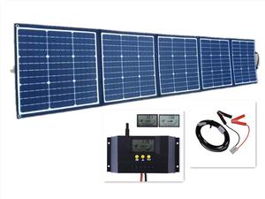 Panel Solar Portátil Plegable de 200W con 21.5% de Eficiencia, Solución de Energía para Exteriores, OEM Sin Logotipo, EN TENDENCIA - Product Image 2