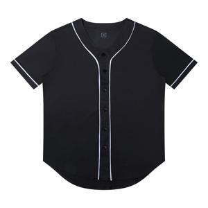 Maillot de baseball personnalisé de haute qualité, unisexe, couleur personnalisée, impression par sublimation, polyester, taille plus, respirant, anti-UV, séchage rapide - Product Image 4