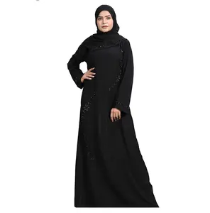 Muslim Women Abaya Cheap Price Wholesale Customized Printing Abaya Islamic Style Long Sleeve Ladies Clothes