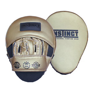 High-quality Focus Mitts for Training Custom Logo PU Leather Curved Hook & Jab Target Hand <b>Pads</b> For Punching Boxing Protection - Product Image 1