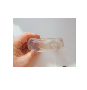 Bracelet en acrylique en gros Bracelet en tube pour Bracelet fait main Bracelet en perles en tube acrylique incurvé Bracelet - Product Image 5