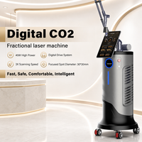 Mesin Laser CO2 Fraksional Metal RF Layar Sentuh 1200W Sistem Penggerak Digital 40W Perfectlaser Fractional Pulse Epidermal Mixed