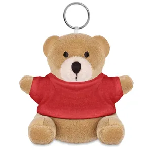 Porte-clés personnalisé en forme d'ours en peluche NIL, gadgets promotionnels pour mousquetons - Product Image 3