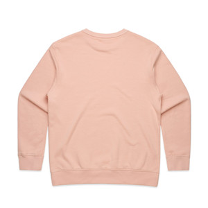 Custom Round Neck Women's Premium Street Wear Regular Pull Over <b>Plain</b> Blank <b>Jumper</b> Crew Neck Sweat Shirts - Product Image 2