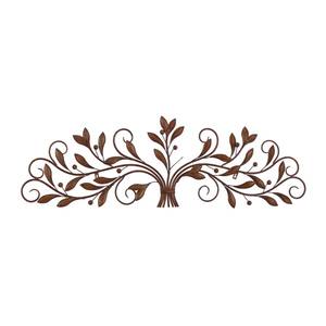 Décoration murale moderne en métal pour le salon, la chambre à coucher et les intérieurs de couloir Pièce de sculpture murale élégante pour la maison - Product Image 1