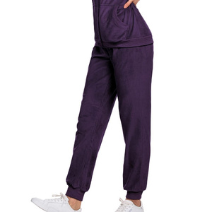 Ensemble de survêtement décontracté pour femmes, personnalisé en gros, haut à manches longues et pantalon de jogging, 100% coton pour la saison hivernale - Product Image 5