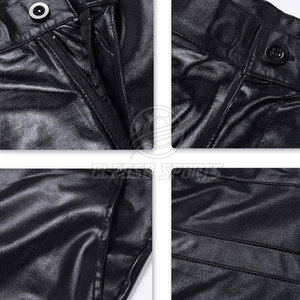 Lightweight Best Selling <b>Men</b> Leather <b>Pants</b> For Sale Casual Wear Premium Quality <b>Men</b> Leather <b>Pants</b> - Product Image 3