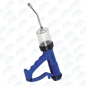 Aplicador manual de doble filo de acero inoxidable para ganado, instrumento veterinario tipo pistola, instrumentos quirúrgicos reutilizables y duraderos Apto AE-7118 - Product Image 2