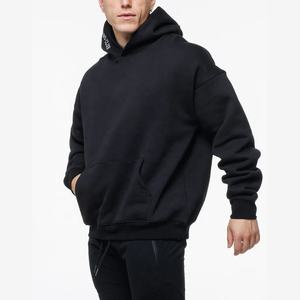 เสื้อสวมหัวผ้าฝ้าย100% ใส่ได้ทั้งชายและหญิงมีฮู้ดเฮฟวี่เวทปักลายเทคนิคเสื้อผ้ามีฮู้ดสีล้วนดีไซน์ - Product Image 4