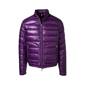 Vestes matelassées unisexes personnalisées à fermeture éclair intégrale, col montant, style urbain, motif uni, écologiques, en gros - Product Image 2