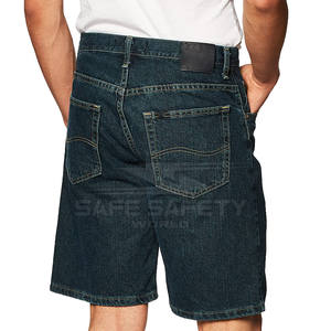 กางเกงขาสั้นวิ่งจ๊อกกิ้งผ้าคอตตอนสำหรับผู้ชายกางเกงขาสั้นผ้าทอลายเรียบผ้าทอแบบลำลอง100% แบรนด์เนมมาใหม่ - Product Image 2