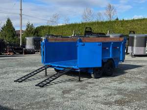 Remolque volquete doble A de alta calidad, la mejor venta, semirremolque agrícola, remolque volquete basculante en stock a la venta - Product Image 4