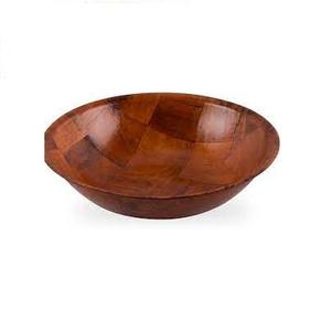 Cuenco de madera hecho a mano para el hogar y el salón, cuenco de madera personalizado para servir ensaladas y alimentos, nuevo diseño - Product Image 4