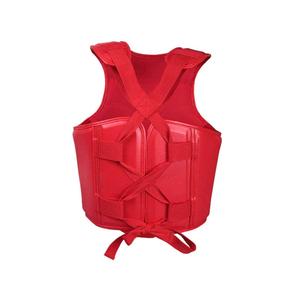 Nuevo Protector de Pecho de Cuero y PVC para Boxeo, Protector Corporal de Karate, Protector Abdominal Transpirable con Diseño de Espuma Antideslizante, Logotipo Personalizado - Product Image 4