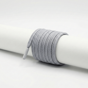 Custom Logo Coated 3 Strand Twisted Drawcord | Eco-Friendly Waterproof High Tenacity Braided 100% Polyester Modern Garment Shoes - Product Image 5