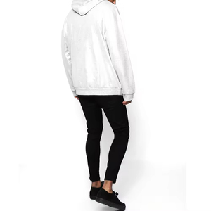 Nouvel arrivage de sweats à capuche streetwear surdimensionnés pour hommes Logo personnalisé Manches longues brodées Design 100% coton écologique - Product Image 4