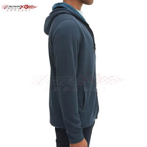 Sudadera con capucha y cremallera completa básica para hombre con características funcionales y elegante Sudadera con capucha básica de corte atlético para hombre - Product Image 3