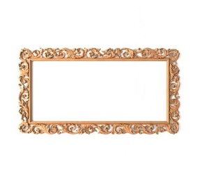 Marco de espejo de madera antiguo Premium muy solicitado con artesanía intrincada para interiores de temática vintage - Product Image 6