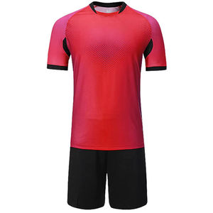 Uniforme de Fútbol Barato al por Mayor, Impresión Digital, 100% Poliéster, Conjunto Completo Personalizado, Secado Rápido, Transpirable, Nombre del Equipo Personalizado, Unisex - Product Image 4