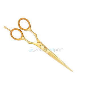 Ciseaux de barbier de haute qualité plaqués or, ciseaux professionnels pour couper les cheveux, ciseaux de barbier professionnels en or - Product Image 5