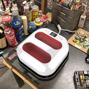Mini Prensa de Calor Portátil 220V/110V, Máquina de Sublimación Semiautomática para Impresión Plana en Camisetas - Product Image 1